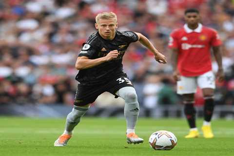 Arsenal blow with ‘Oleksandr Zinchenko in race to be fit for North London derby after injuring calf ..