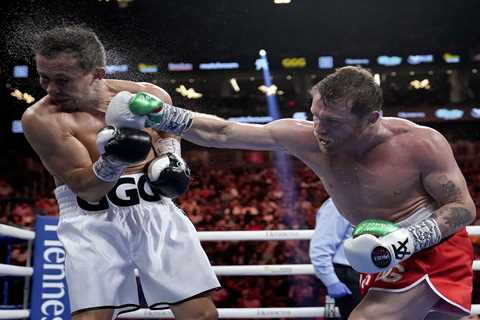 Canelo Alvarez DOMINATES Gennady Golovkin on points in Las Vegas trilogy fight to end iconic..