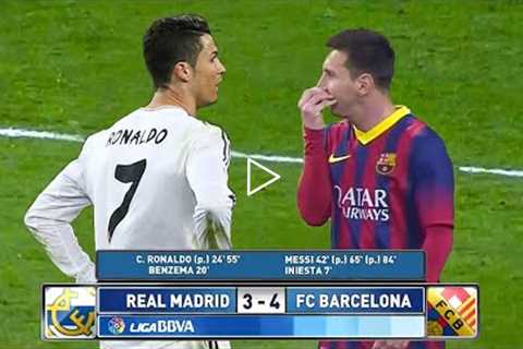 The Day Lionel Messi Destroyed Cristiano Ronaldo and Real Madrid