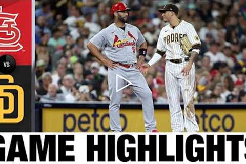 Cardinals vs Padres Highlights (9/20/22) | MLB Highlights