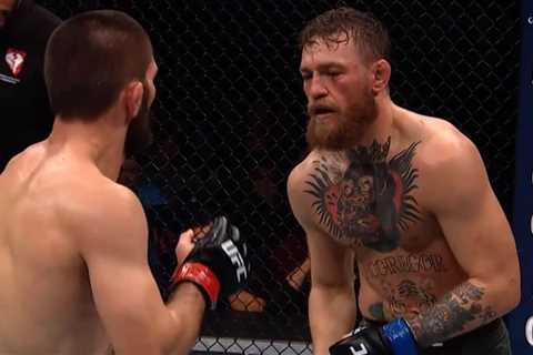 The UFC Honored Us With Footage of Khabib and Conor Fighting (Video)