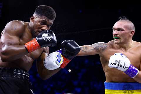 Anthony Joshua offered THIRD fight with Oleksandr Usyk as Ukrainian eyes homecoming showdown at..