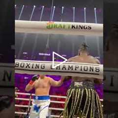Deontay Wilder KNOCKS OUT HELENIUS in first round 🥊💥 #boxing #sports #trending #fights #knockout