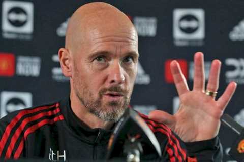 Man Utd boss Erik ten Hag spills details on transfer discussions ahead of Man City clash