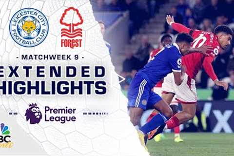 Leicester City v. Nottingham Forest | PREMIER LEAGUE HIGHLIGHTS | 10/3/2022 | NBC Sports