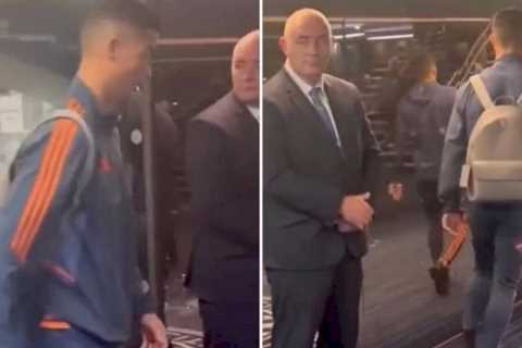 Cristiano Ronaldo refused to step on Man City badge before Man Utd game ‘out of respect’