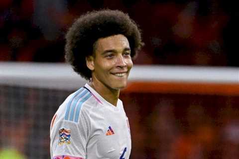 Arsenal transfer approach for Axel Witsel confirmed: ‘That was his favourite team’