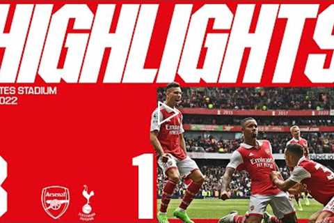 HIGHLIGHTS | Arsenal vs Tottenham Hotspur (3-1) | Partey, Jesus, Xhaka