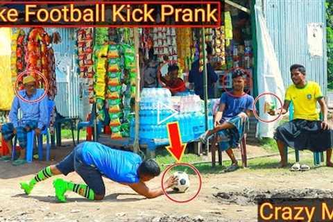 RealFootball Kick Prank !! Football Scary Prank - Gone Wrong Reaction |Razu prank tv