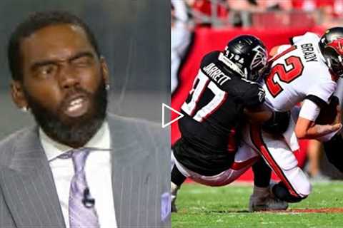 Randy Moss on NFL suspended Grady Jarrett for Penalty with Tom Brady as Buccaneers win Falcons