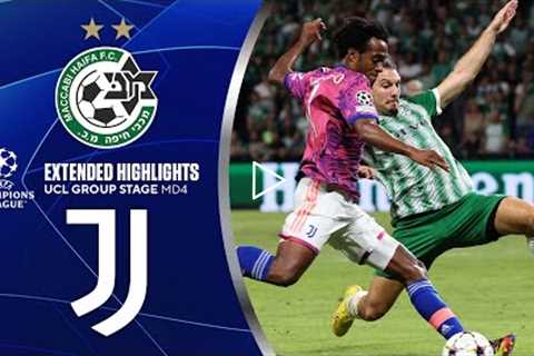 Maccabi Haifa vs. Juventus: Extended Highlights | UCL Group Stage MD 4 | CBS Sports Golazo