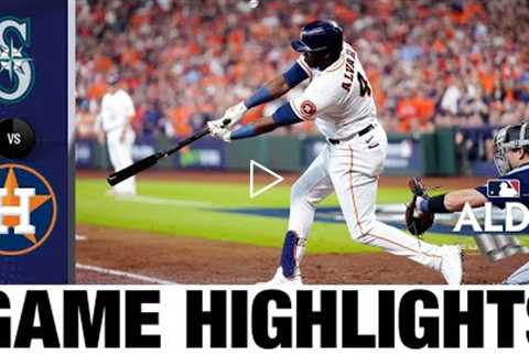 Mariners vs. Astros ALDS Game 1 Highlights (10/11/22) | MLB Postseason Highlights