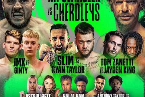 Jay Swingler vs Cherdleys – Misfits Boxing: UK start time, live stream, undercard including Slim vs ..