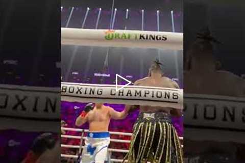 Deontay Wilder KNOCKS OUT HELENIUS in first round 🥊💥 #boxing #sports #trending #fights #knockout