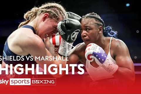 HIGHLIGHTS! Claressa Shields vs Savannah Marshall  Undisputed Title Fight
