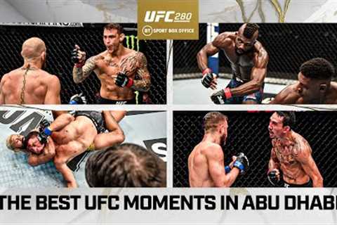 The top 15 UFC moments from Abu Dhabi  With Conor McGregor, Khabib, Max Holloway and more  UFC280