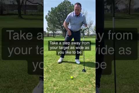 Ball Position: Driver vs. 3 Wood #golfshort #shorts #youtubegolf