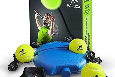 PALOZA Professional Tennis Trainer – Tennis Trainer Rebound Ball – Tennis Equipment for..