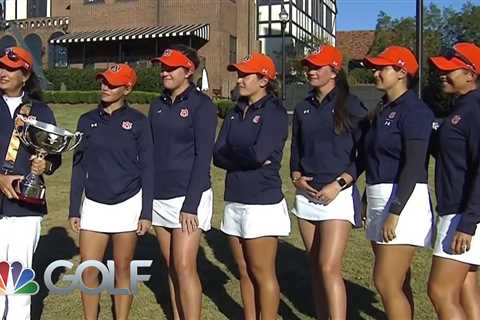 Highlights: Auburn claims dominating victory at women’s East Lake Cup | Golf Channel