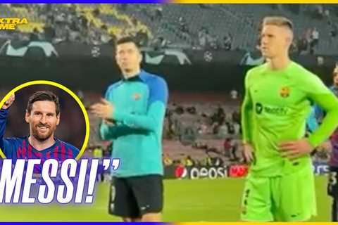 FC Barcelona Fans’ Incredible Chant For Messi In The Middle Of The Game vs. Bayern Munich