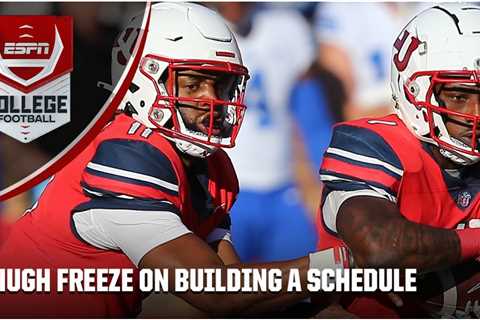 Hugh Freeze on LU’s schedule: Some Power 5s WANT OUT of that 😆 💪 | ESPN College Football