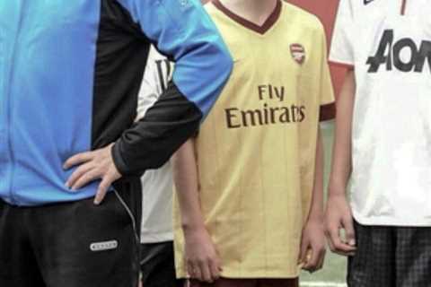 Erling Haaland posed in Arsenal kit as a kid as Gunners fans joked ‘he’s coming home’ before £51m..