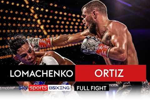 FULL FIGHT! Vasiliy Lomachenko returns against Jamaine Ortiz 💥