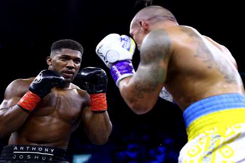 Anthony Joshua confirms he’s willing to take a “risk” and fight Dillian Whyte in trilogy next year..