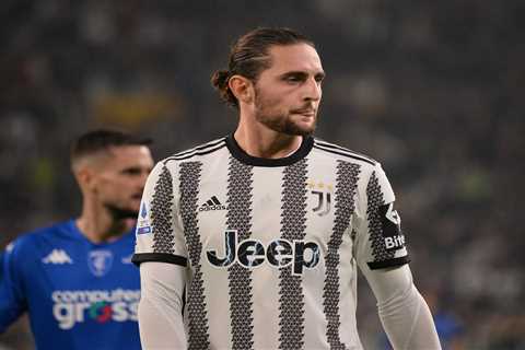 Chelsea ‘favourites to sign Juventus midfielder Adrien Rabiot and transfer could be completed by..