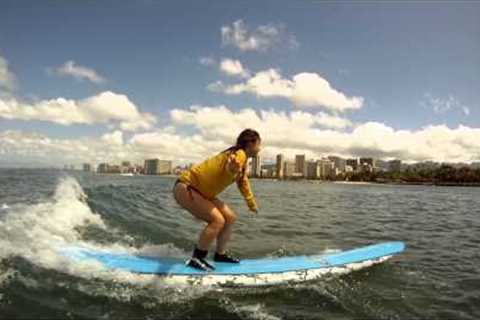 Surfing Lessons Hawaii by Kai Sallas'''' Pro Surf School