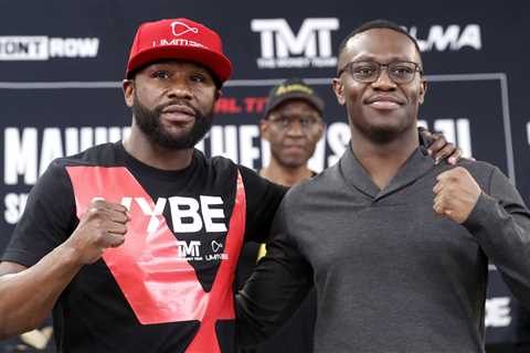 Floyd Mayweather’s exhibition fight with YouTube star Deji ‘IN DOUBT after bitter row erupts..