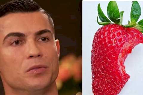 ‘Big head’ Cristiano Ronaldo boasts he’s a ‘good-looking strawberry’ people ‘want to bite’