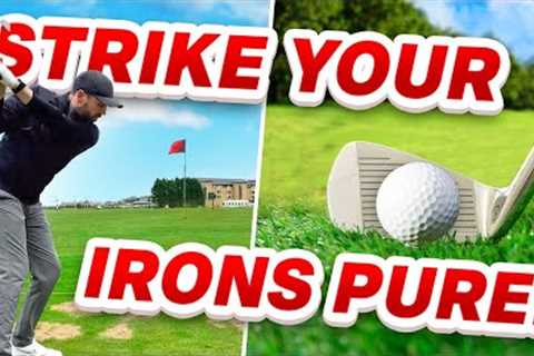 How to STOP hitting bad iron shots - 3 really simple tips