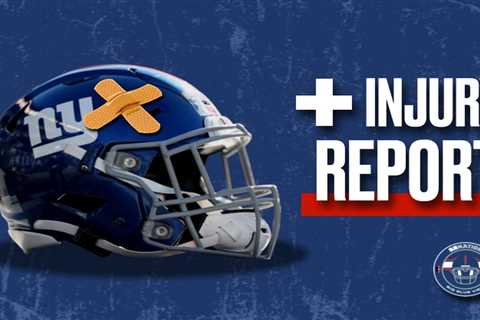 Giants-Lions Wednesday injury report: OT Evan Neal back to practice; Kenny Golladay, Wan’Dale..