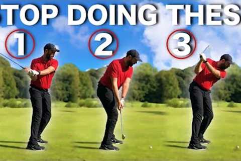 3 BIGGEST BACKSWING MISTAKES - How to fix them