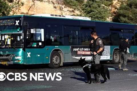 At least 1 dead, dozens injured after 2 explosions at bus stops in Israel