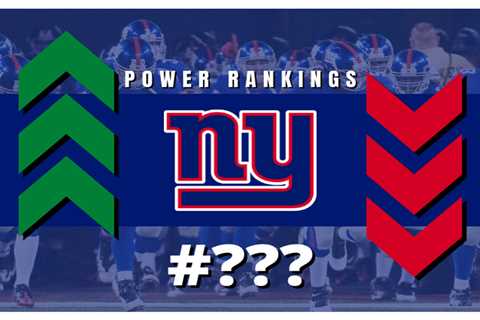 NFL power rankings, Week 14: Giants move to No. 13 in aggregate rankings