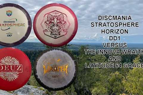 Discmania DD1 versus the Innova Wraith and Latitude 64 Grace