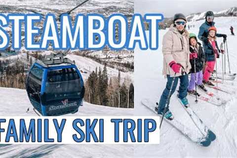 Steamboat Resort Colorado Review and Travel Guide - Family ski trip with kids!