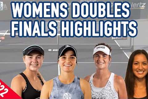 Anna Leigh Waters / Catherine Parenteau VS Lea Jansen / Jackie Kawamoto - Women''''s Pickleball..