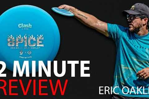 THIS is the BEST new Fairway Driver | Clash Discs Eric Oakley Spice | 2 Minute Review @WhalePants