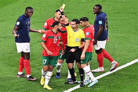 Morocco file official complaint to Fifa over France World Cup semi-final result as they slam ref..