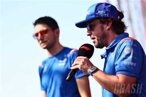 ‘Won’t happen in another 100 years’ – Fernando Alonso fires dig at ex-teammate Esteban Ocon |  F1