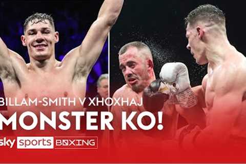 MONSTER KO!  Chris Billam-Smith blasts out Armend Xhoxhaj in 5th round