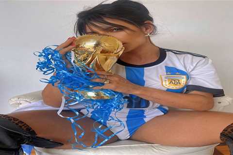 I’m world’s hottest Argentina fan Miss BumBum – we’ll trash France & Messi will prove why he’s..