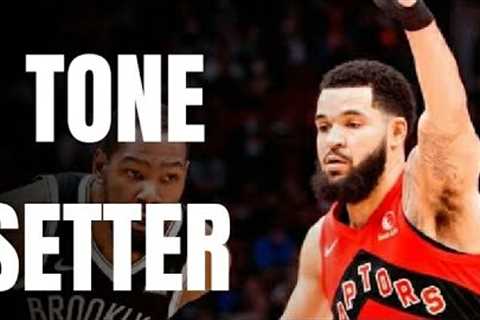 RAPTORS FAMILY: WE SET THE TONE AND DIDN'T KEEP THE SCORING PACE VS NETS