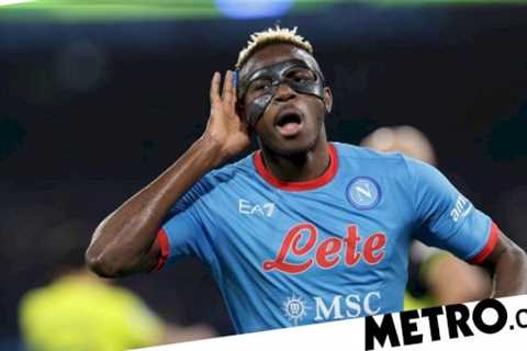 Manchester United target Victor Osimhen hints he could leave Napoli if they don’t win something..