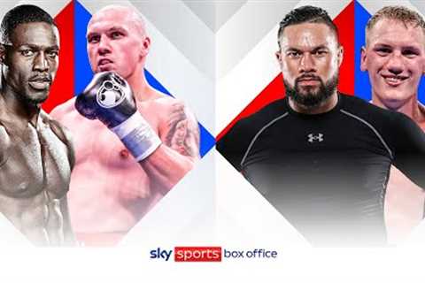 𝐀𝐍𝐍𝐎𝐔𝐍𝐂𝐄𝐃! 🚨  Riakporhe-Głowacki and Parker-Massey land on Eubank Jr-Smith undercard!