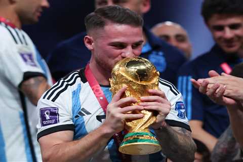 Argentina’s World Cup hero Alexis Mac Allister ‘interested in Arsenal or Tottenham transfer as he..