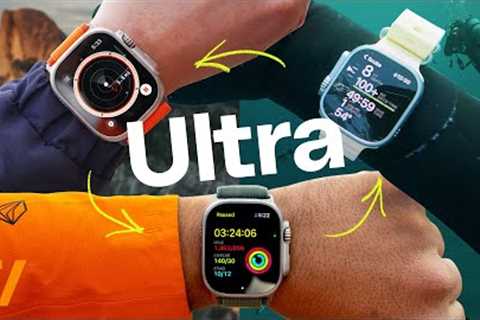 Five pros review the Apple Watch Ultra (diving, running, hiking, teardown, skiing)